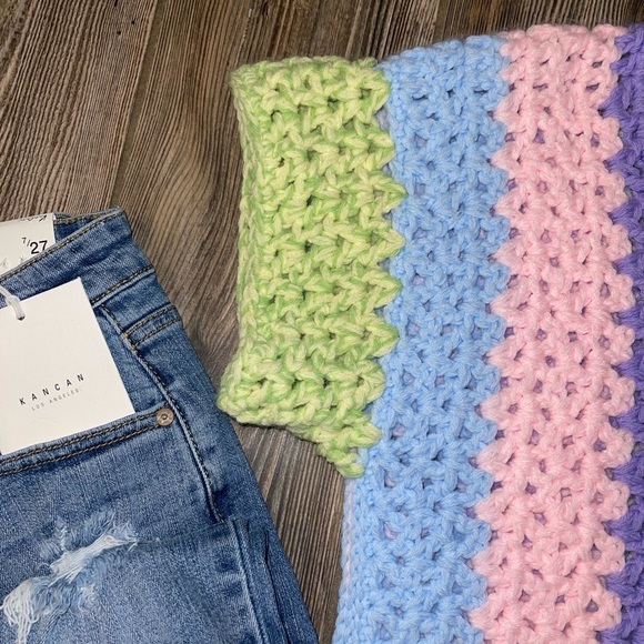 Handmade Boho Crochet Top - Picture 7 of 12